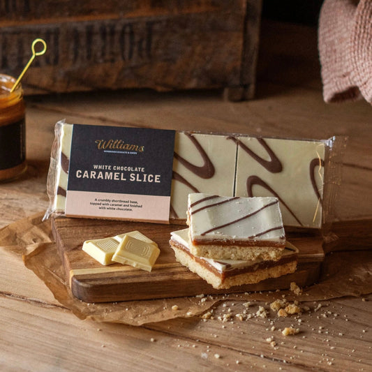 Williams White Chocolate Caramel Slice