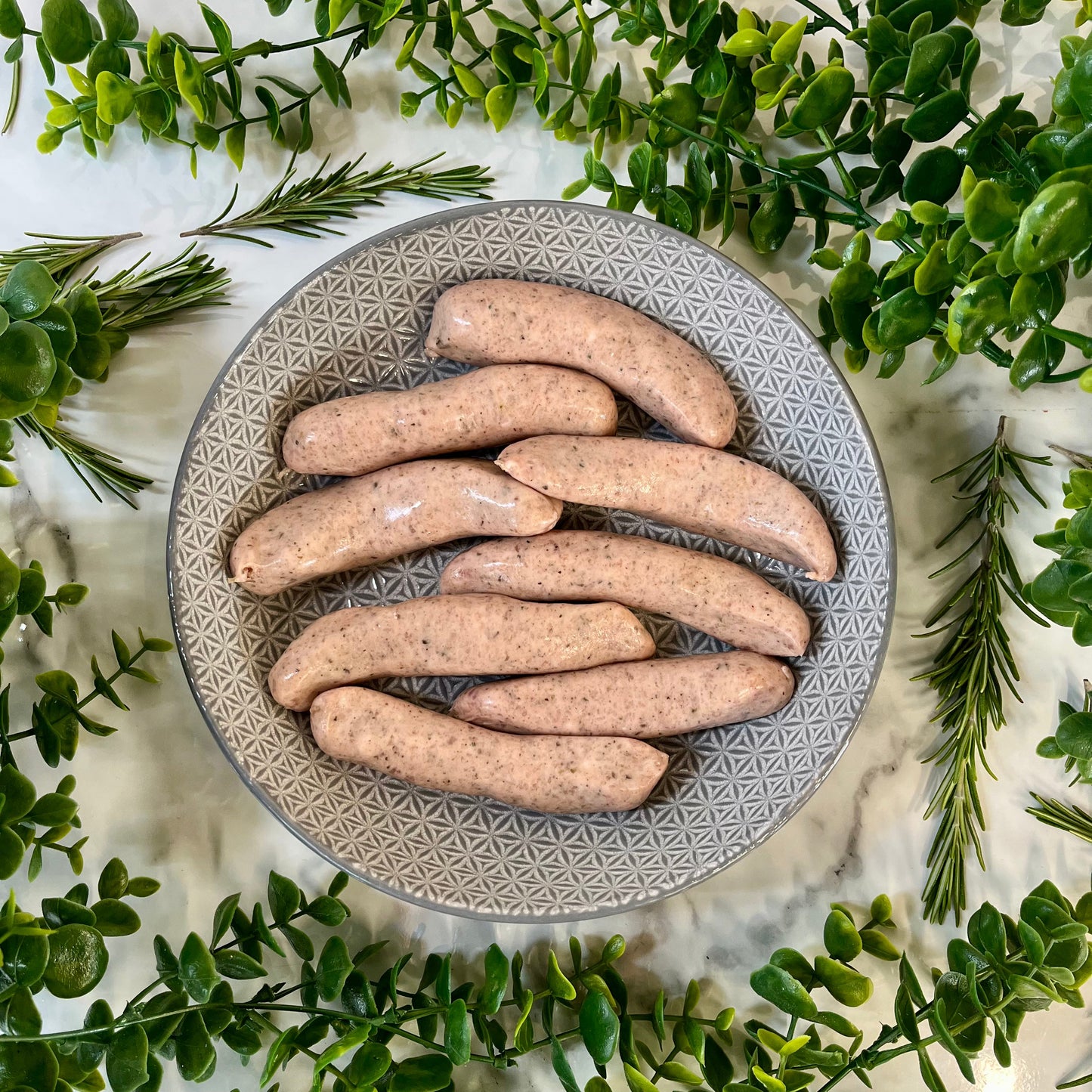 Finest quality pork sausages