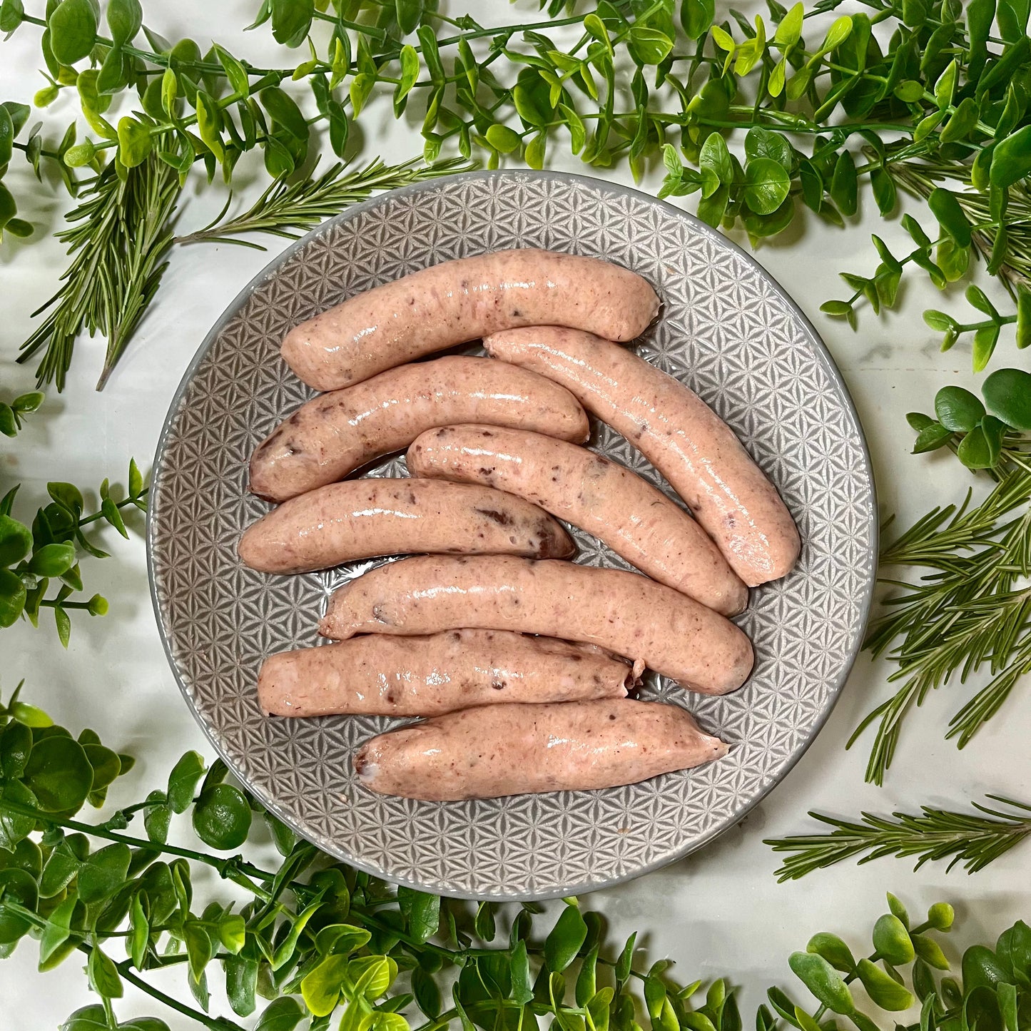 Finest quality pork sausages