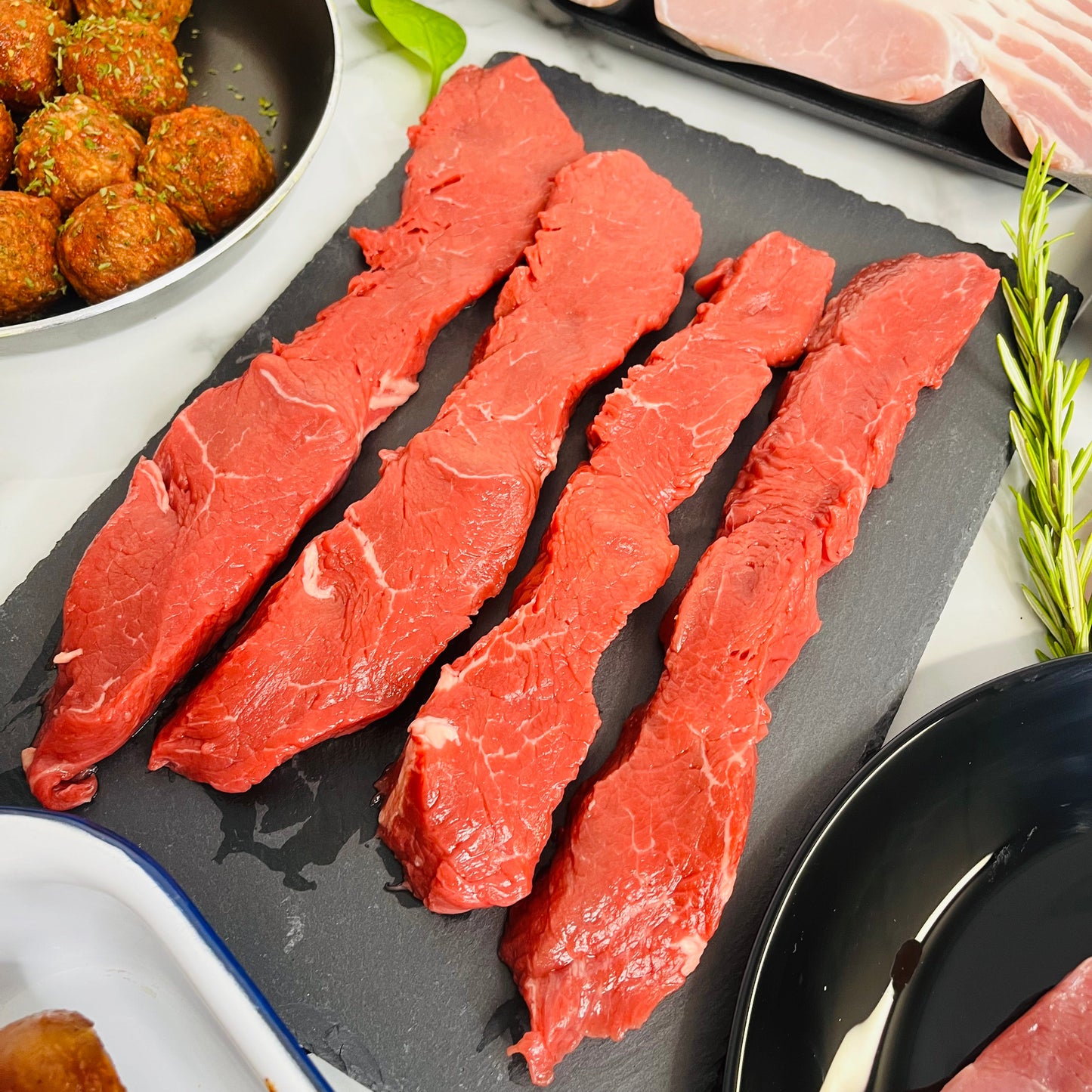 4 Extra Lean Rump Steaks