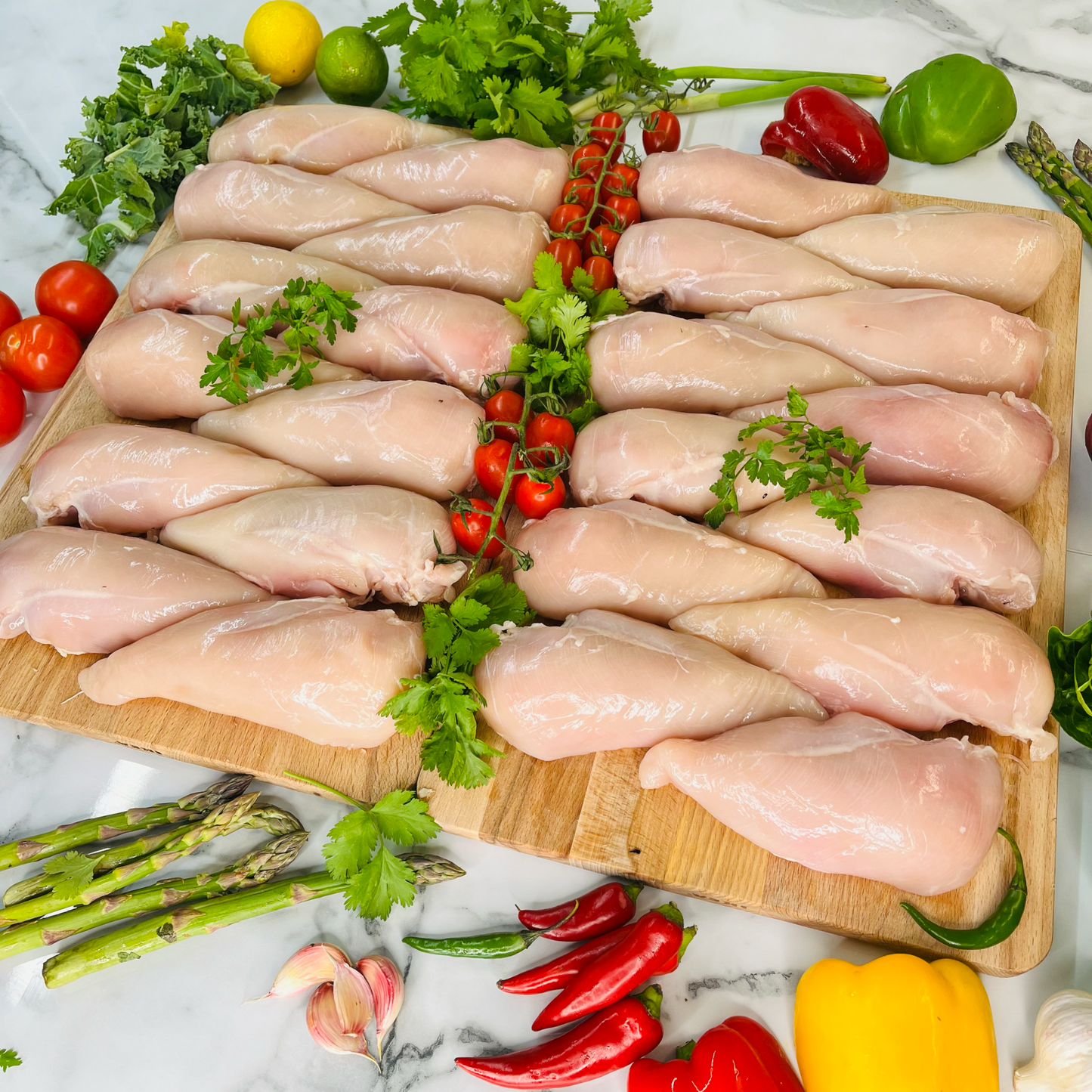 British chicken breast fillets