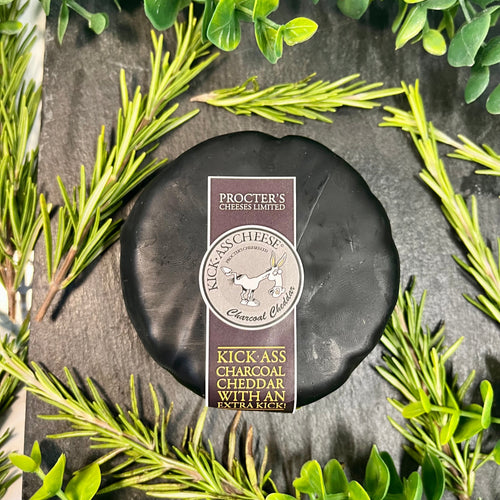 Kick Ass Cheese - Charcoal Cheddar