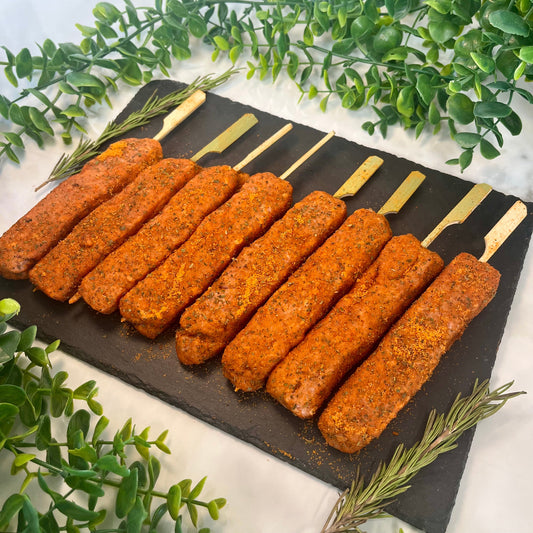 8 Freshly Made Lamb & Mint Kofta Kebabs