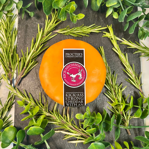 Kick Ass Cheese - Mature Cheddar, Roasted Onions & Garlic