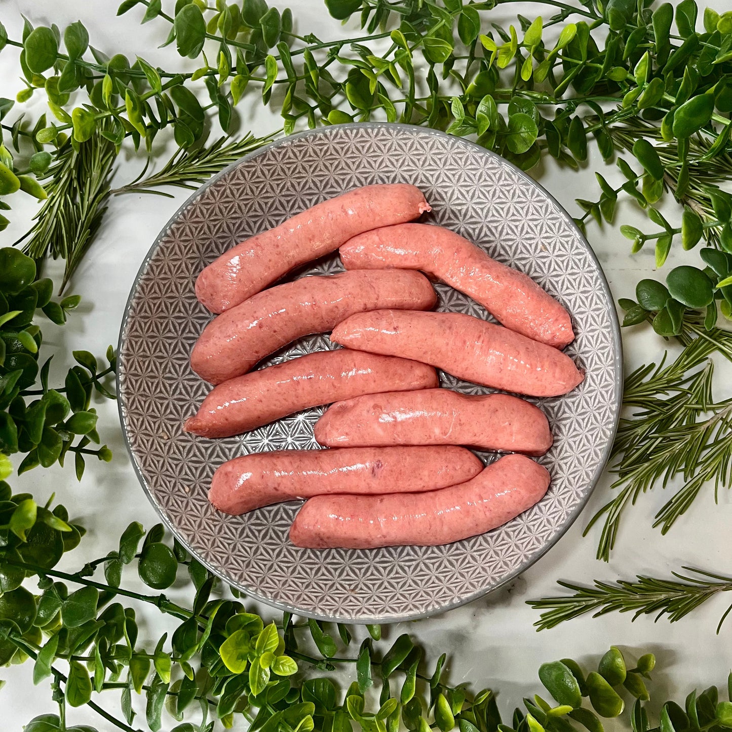 Finest quality pork sausages