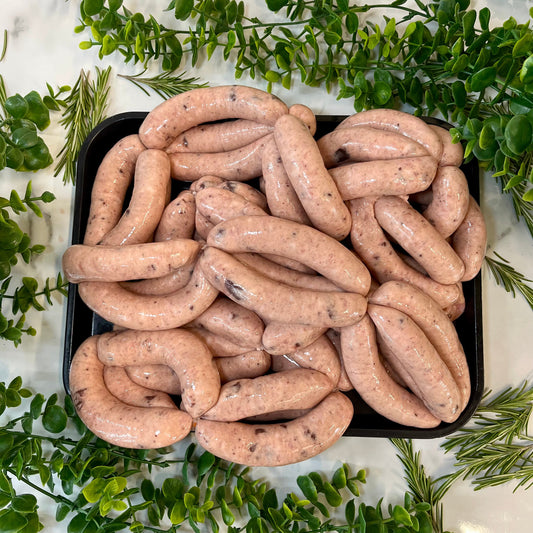 Whole bag of Premium Pork & Black Pudding Sausage