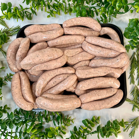 Whole bag of Premium Olde English Sausages