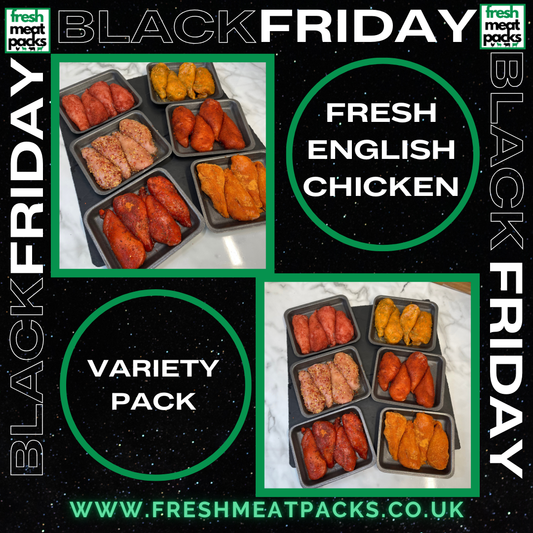 BLACK FRIDAY - 24 MARINATED CHICKEN BREAST PACK