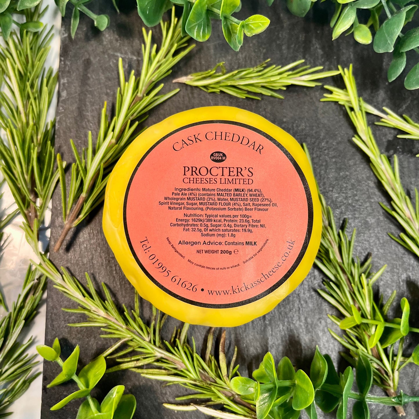 Kick Ass Cheese - Cask Cheddar