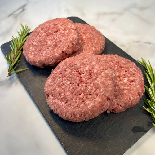 Large Steak Burgers - 4 x 6oz