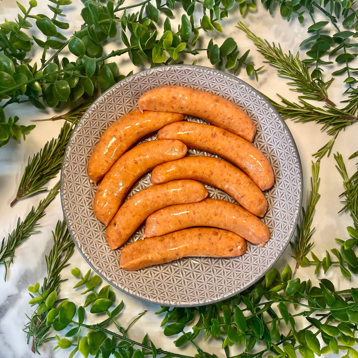 Finest quality pork sausages