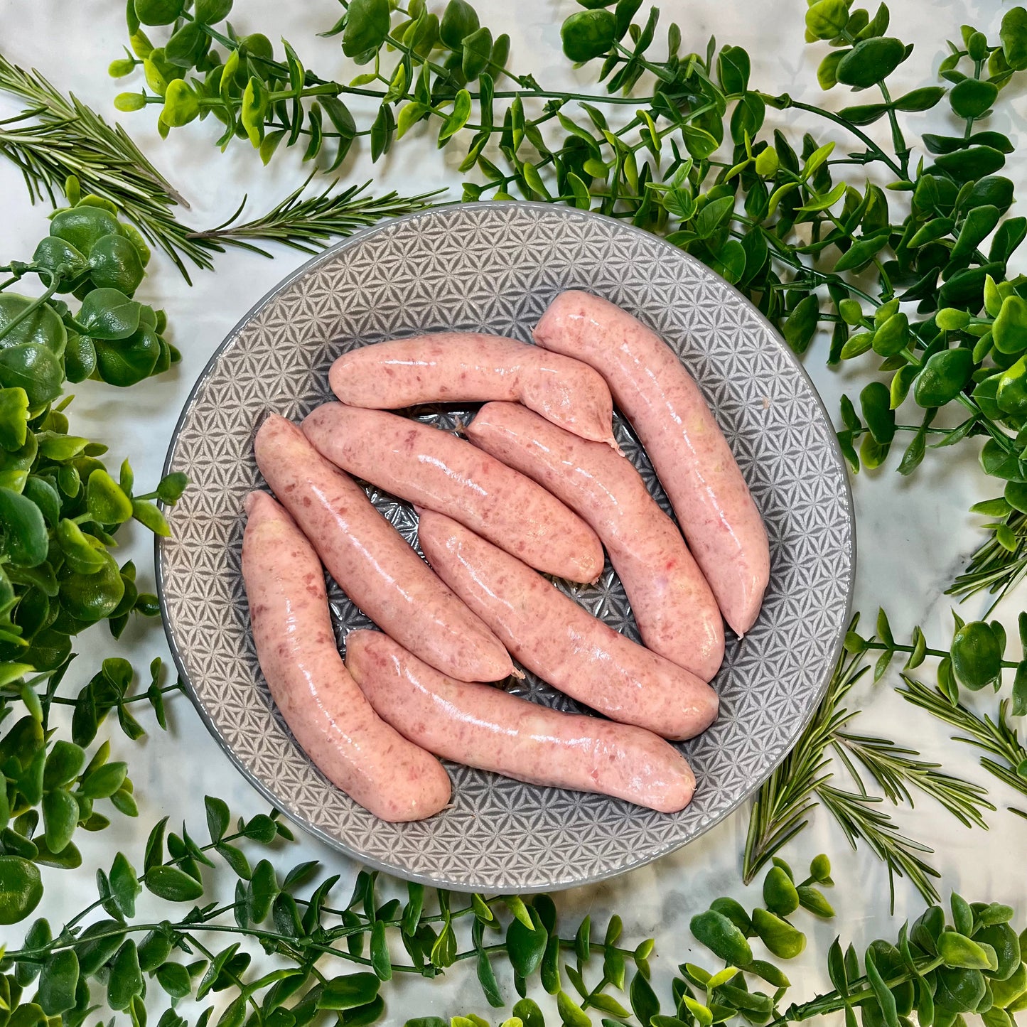 Finest quality pork sausages