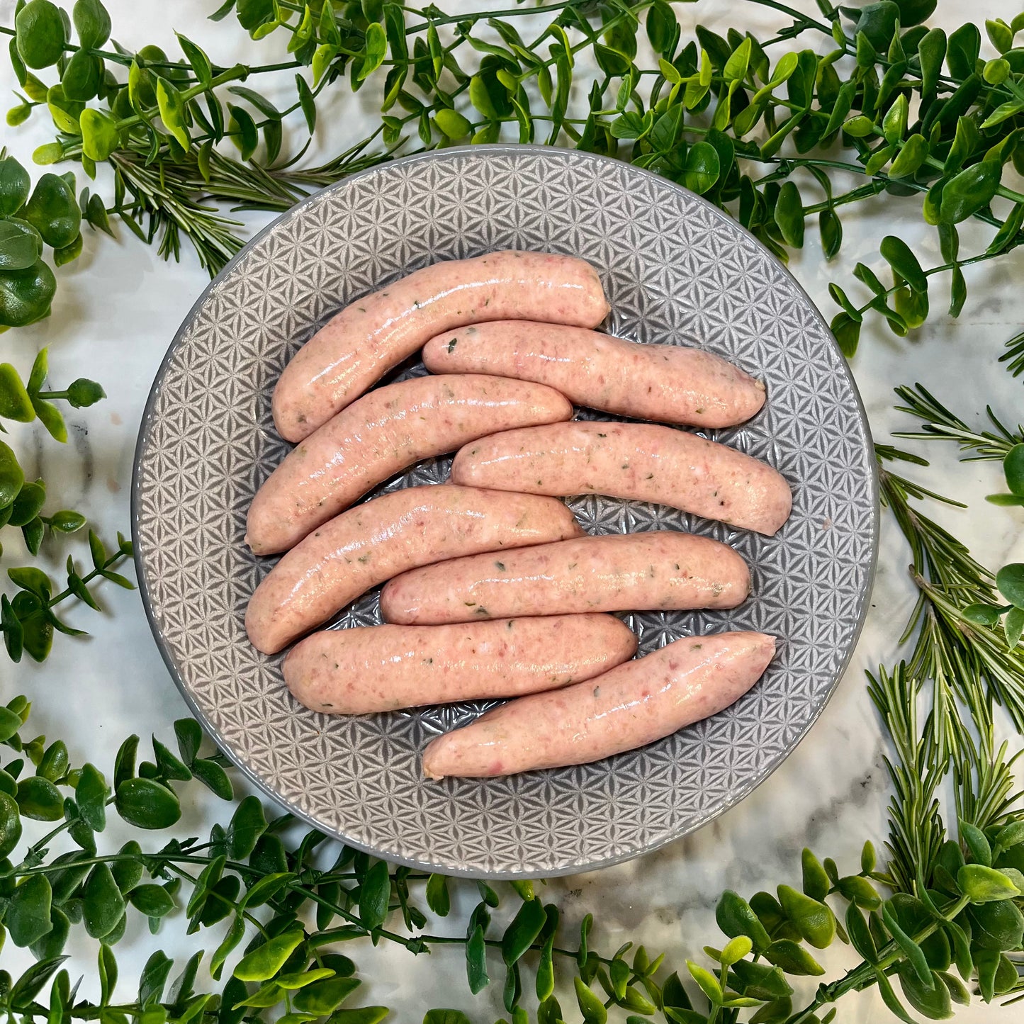 Finest quality pork sausages