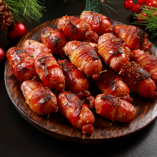 10 Luxury Hand Made Pigs in Blankets