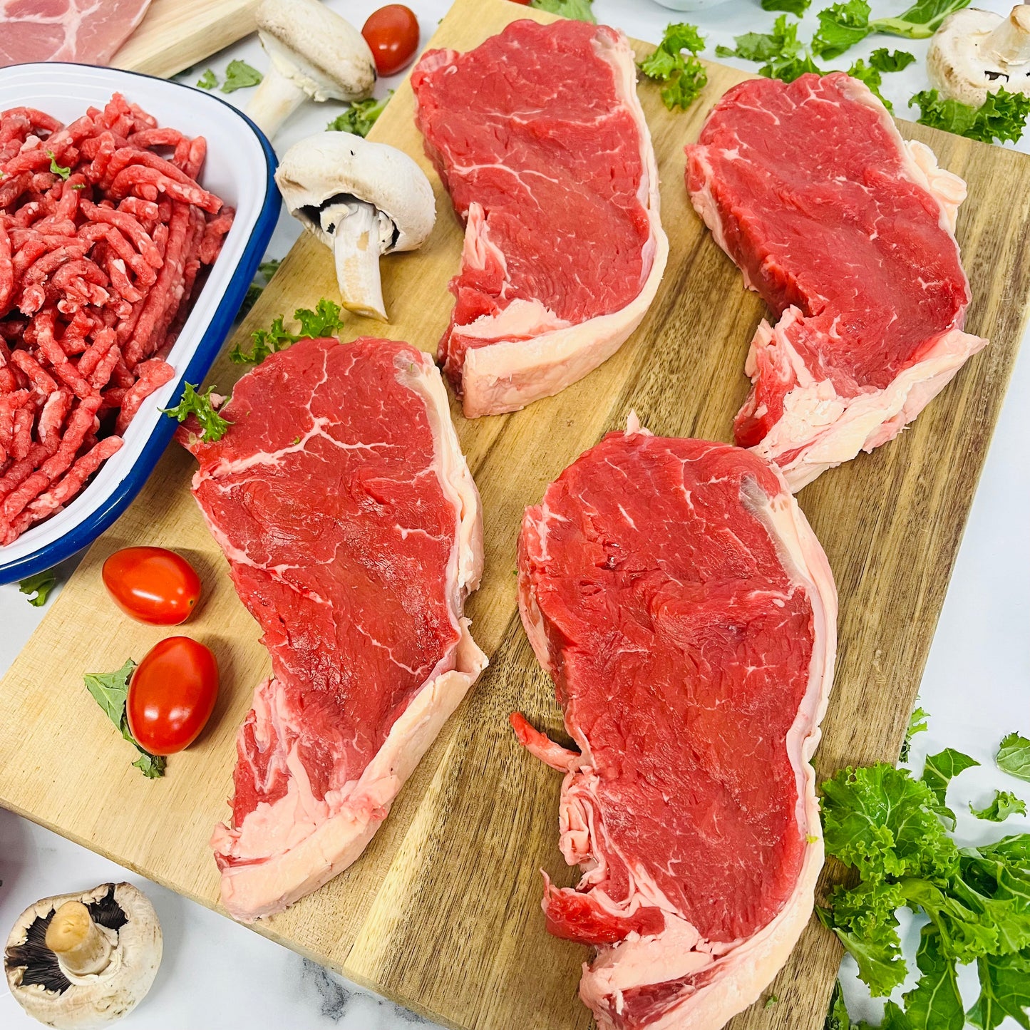 English Sirloin Steaks