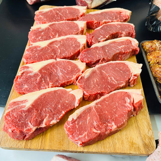 10x200g Prime English Sirloin Steaks