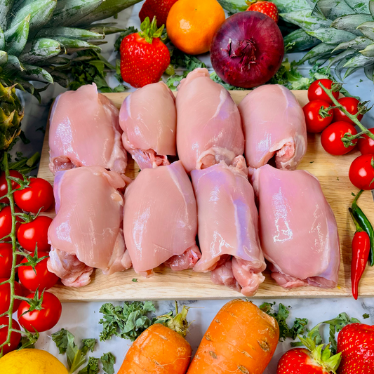 500g Fresh Boneless Chicken Thigh Fillets