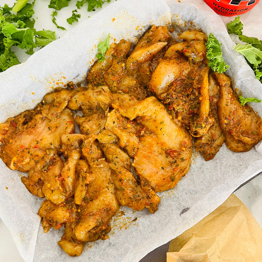 Cajun Chicken Breast 2kg Strips and Diced