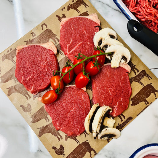 400g Lean quick fry beef steaks