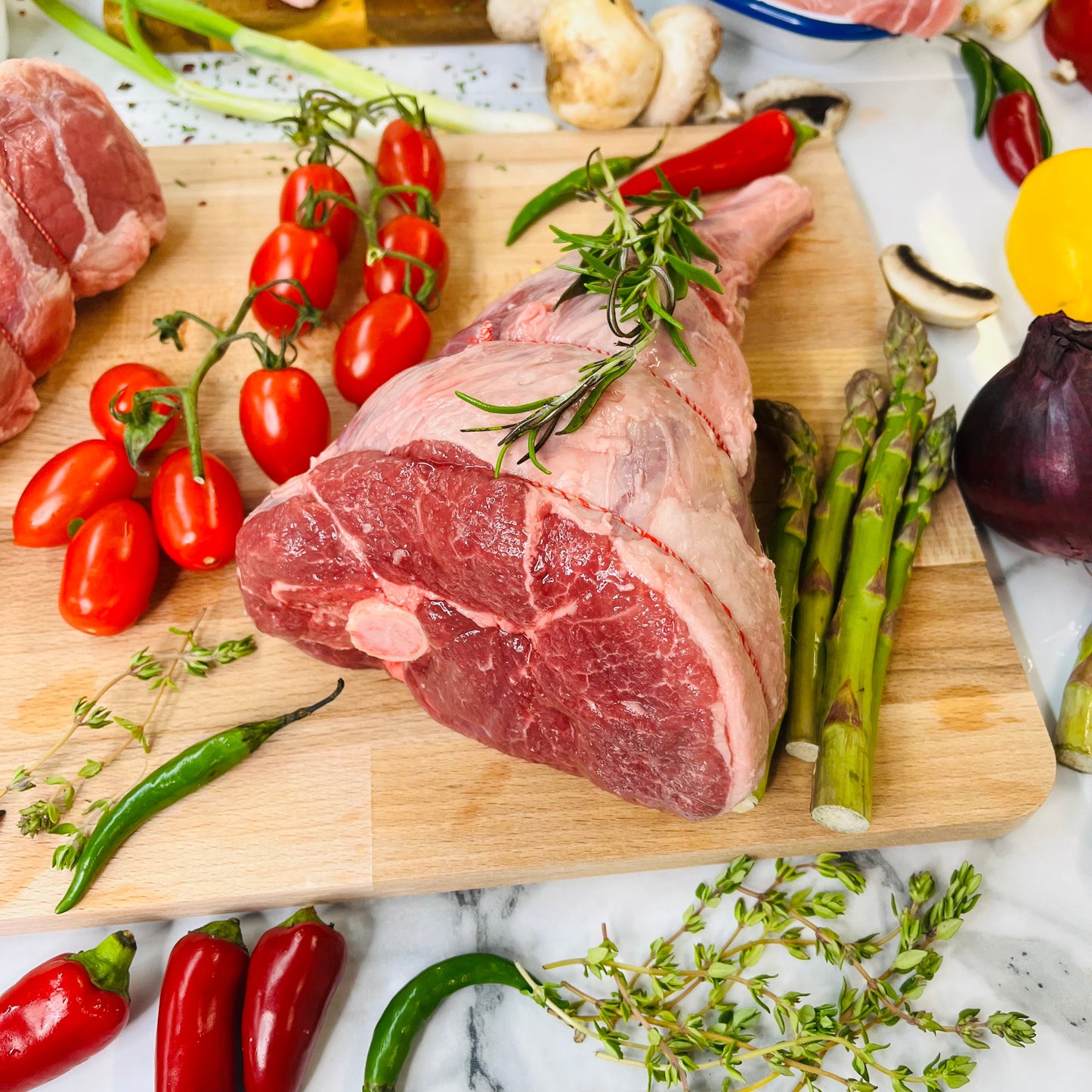 Joint of Lamb in our Garden Mint Glaze- Special Offer!!