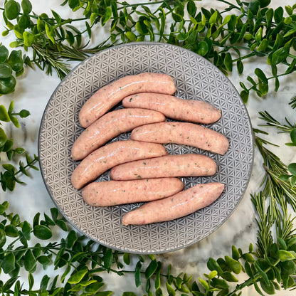 Whole bag of Premium Pork & Leek Sausage