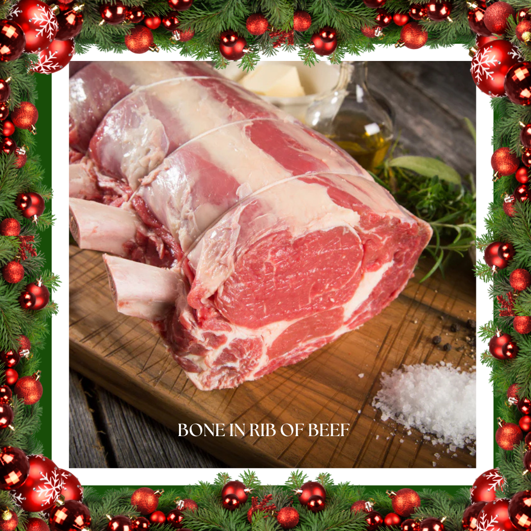 On the bone Rib of Beef - Grass Fed Beef
