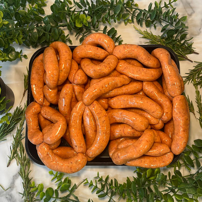 Whole bag of Premium Pork & Chilli Sausages
