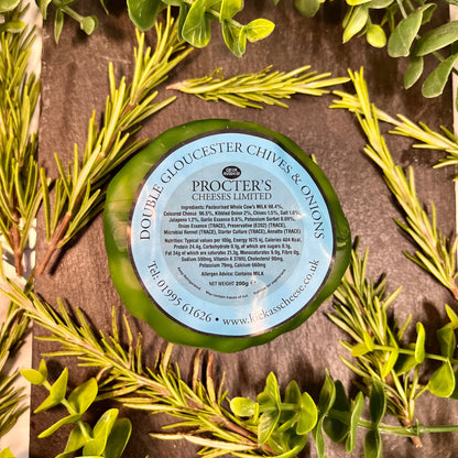 Kick Ass Cheese - Double Gloucester Chives & Onions