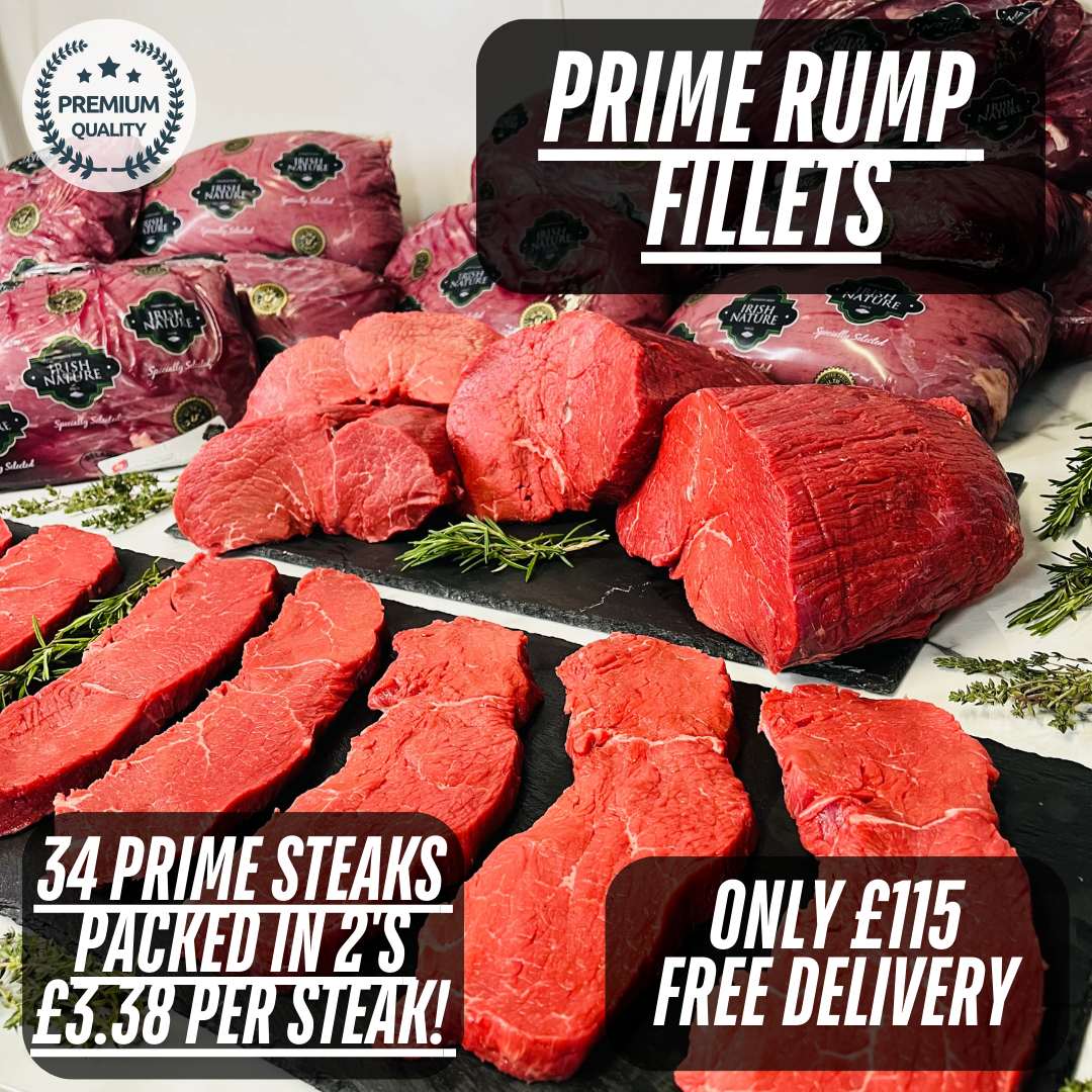 Extra Lean Rump Steak BIG BULK BUY