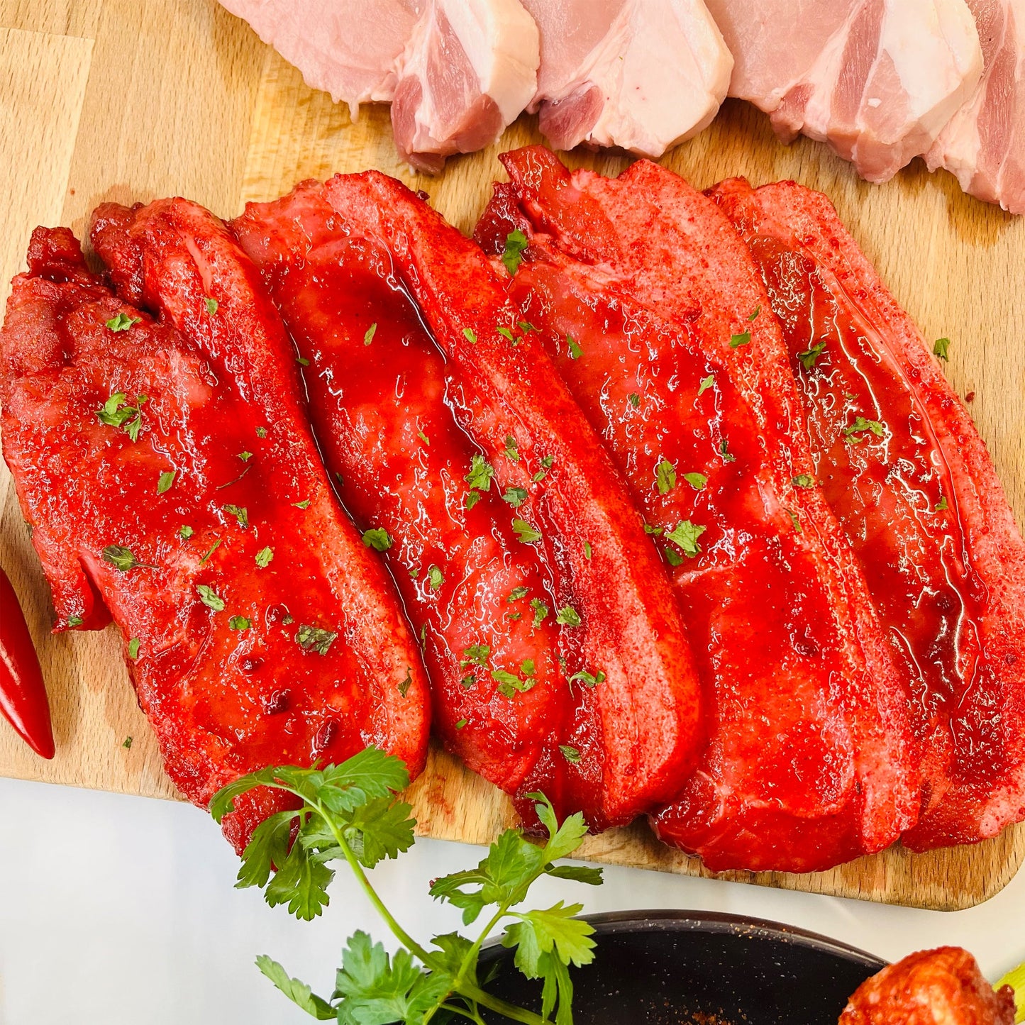 4 Pork Loin Steaks