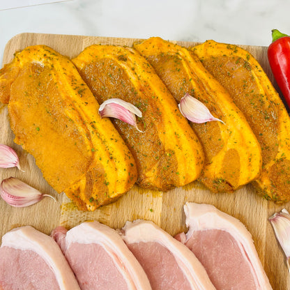 4 Pork Loin Steaks