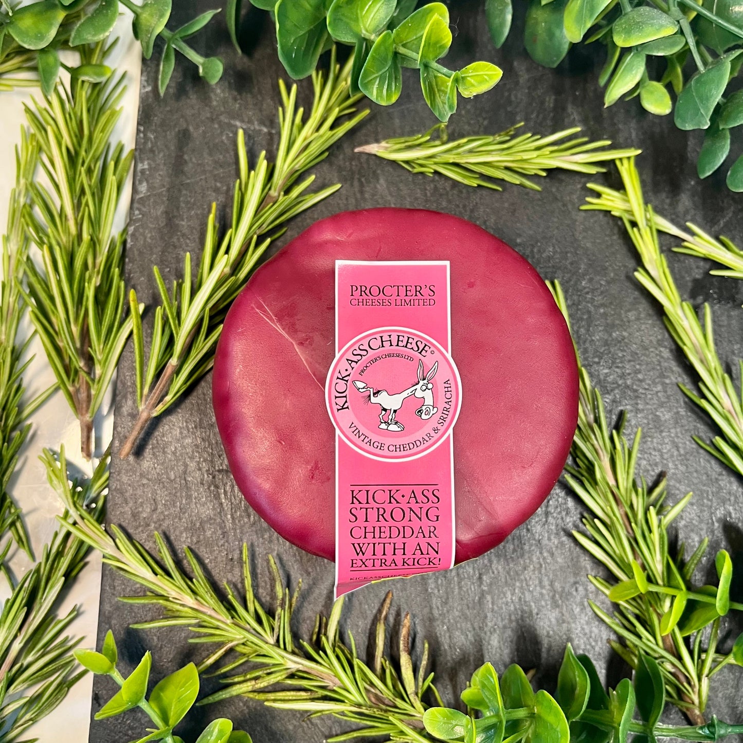 Kiss Ass Cheese - Vintage Cheddar & Sriracha