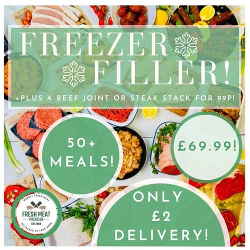 Freezer Filler PLUS a 99p Beef Joint or Steak Stack!