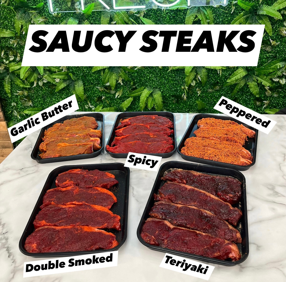 Saucy Steaks - 50% OFF!