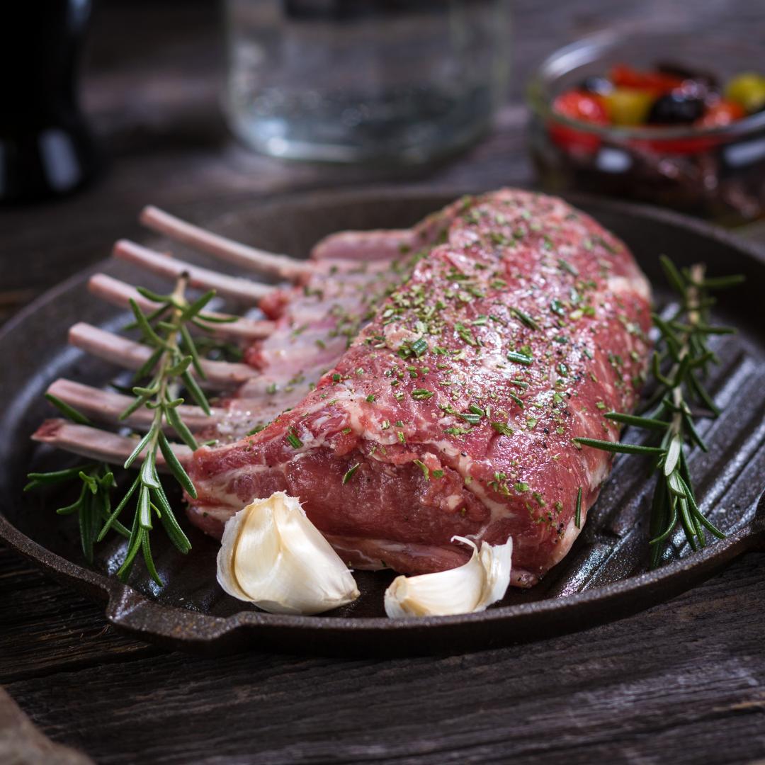 Rack of Lamb - French Trim - with Cap on