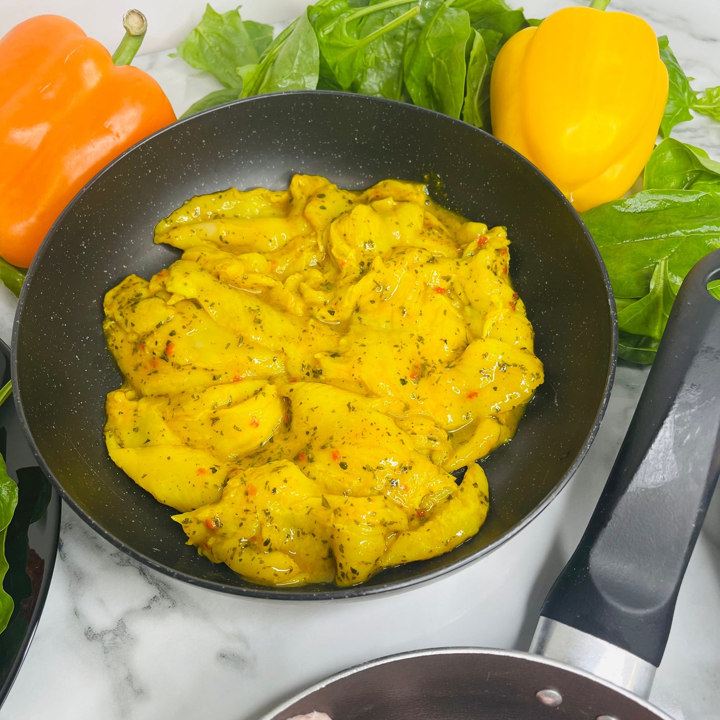 Sweet chilli and Lime Chicken Breast chunks + Slices 2kg