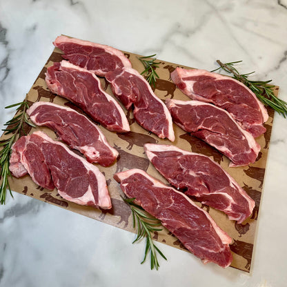 Boneless Lamb Rump Steaks - Plain or Minted