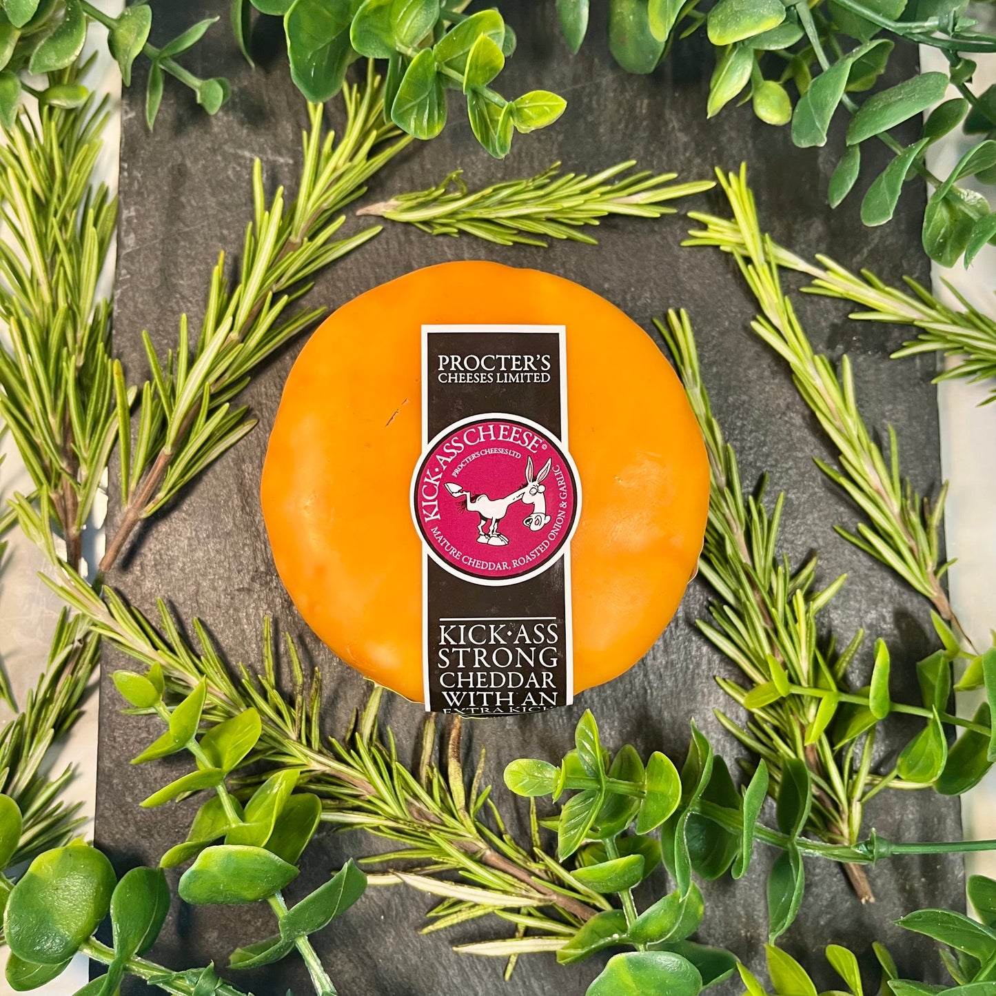 Kick Ass Cheese - Mature Cheddar, Roasted Onions & Garlic