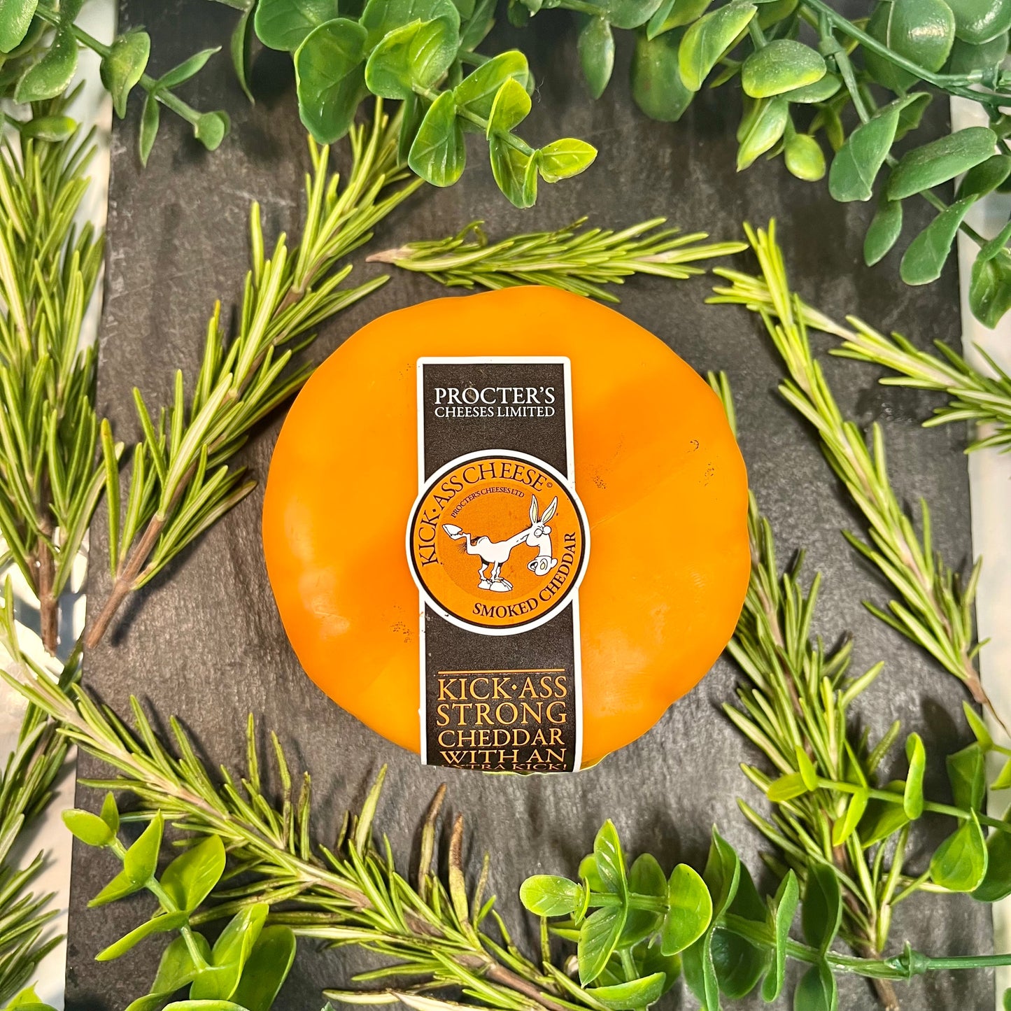 Kick Ass Cheese - Smoked Cheddar Cheese