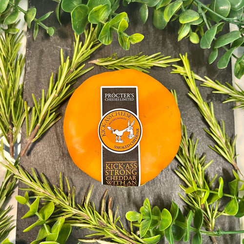 Kick Ass Cheese - Smoked Cheddar Cheese