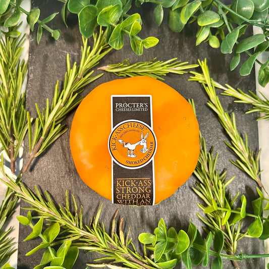 Kick Ass Cheese - Smoked Cheddar Cheese