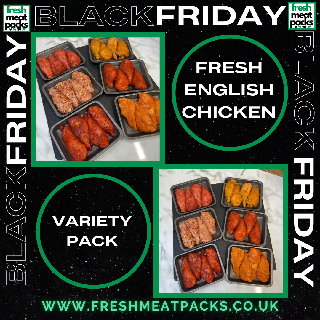 BLACK FRIDAY - 24 MARINATED CHICKEN BREAST PACK