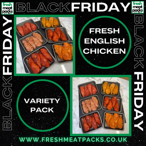 BLACK FRIDAY - 24 MARINATED CHICKEN BREAST PACK