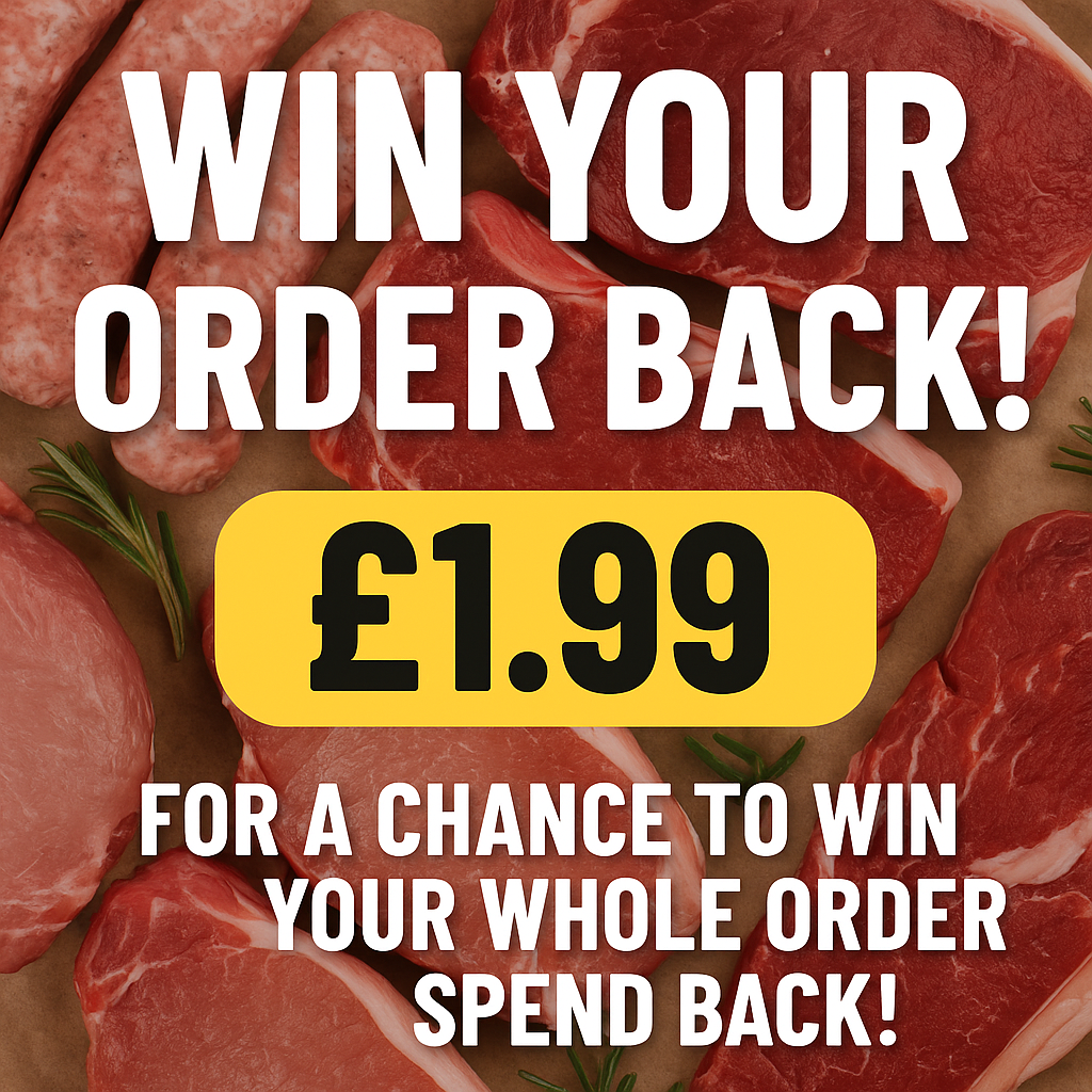 Fancy the chance to win your entire order total back?