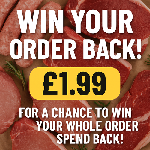Fancy the chance to win your entire order total back?