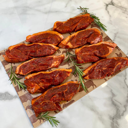 Boneless Lamb Rump Steaks - Plain or Minted