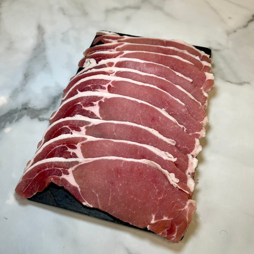 Best Quality Thick Cut Dry Cured Back Bacon