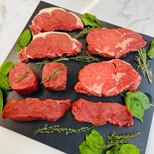Premium Steak Selection with free delivery
