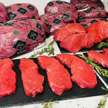 10 X Centre Cut Rump Steaks - Catering butcher