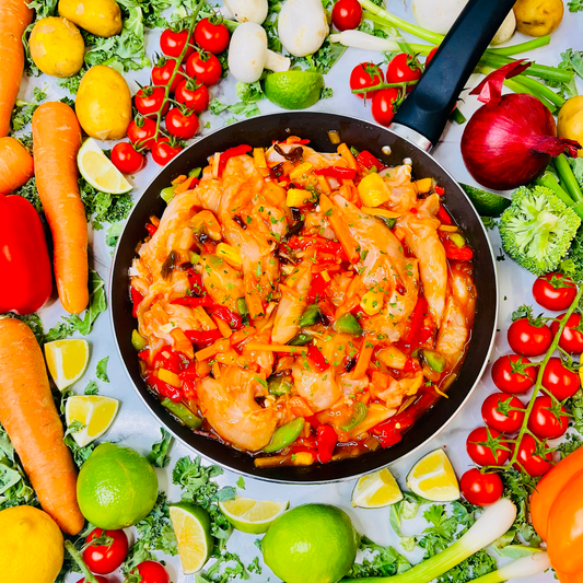 Sweet & Sour Chicken Stir Fry